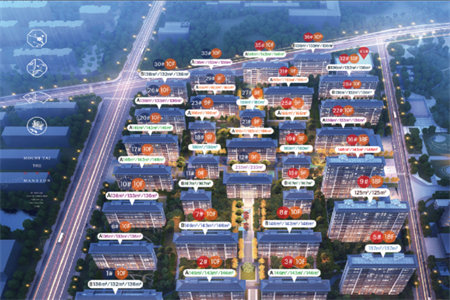 帝景郦城3室2厅2卫90万125m2精装修出售