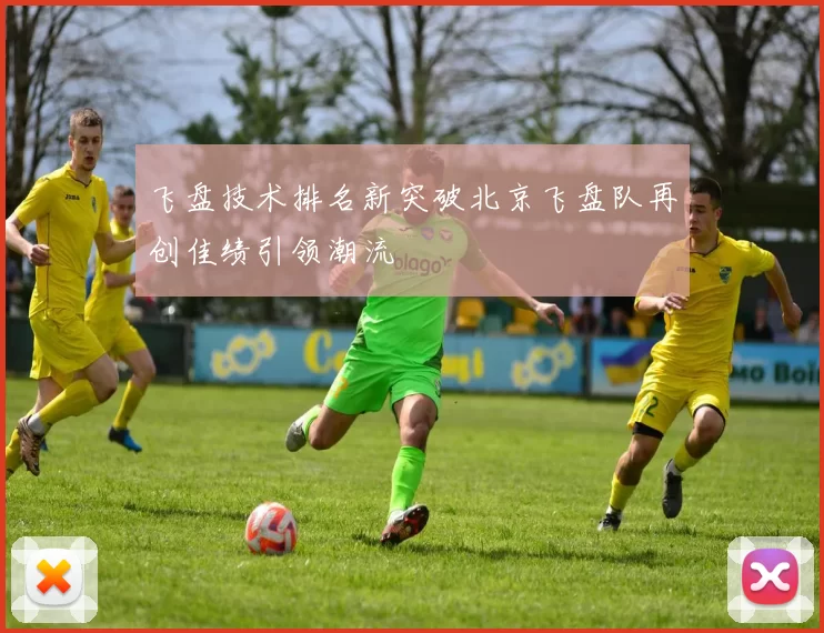 飞盘技术排名新突破北京飞盘队再创佳绩引领潮流