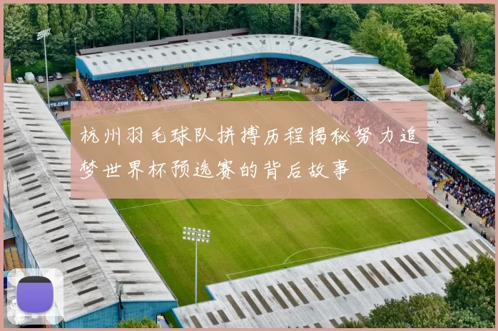 杭州羽毛球队拼搏历程揭秘努力追梦世界杯预选赛的背后故事